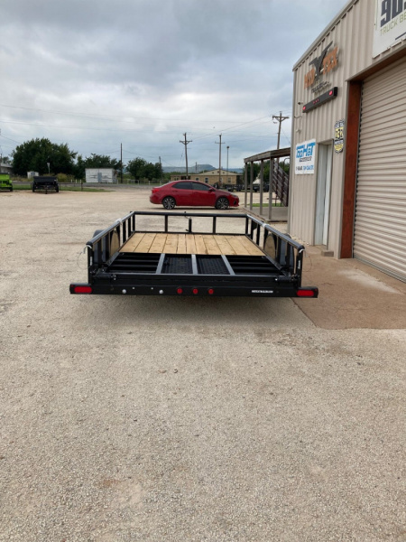 New 2026 Top Hat DSP 12'x77" Utility Trailer