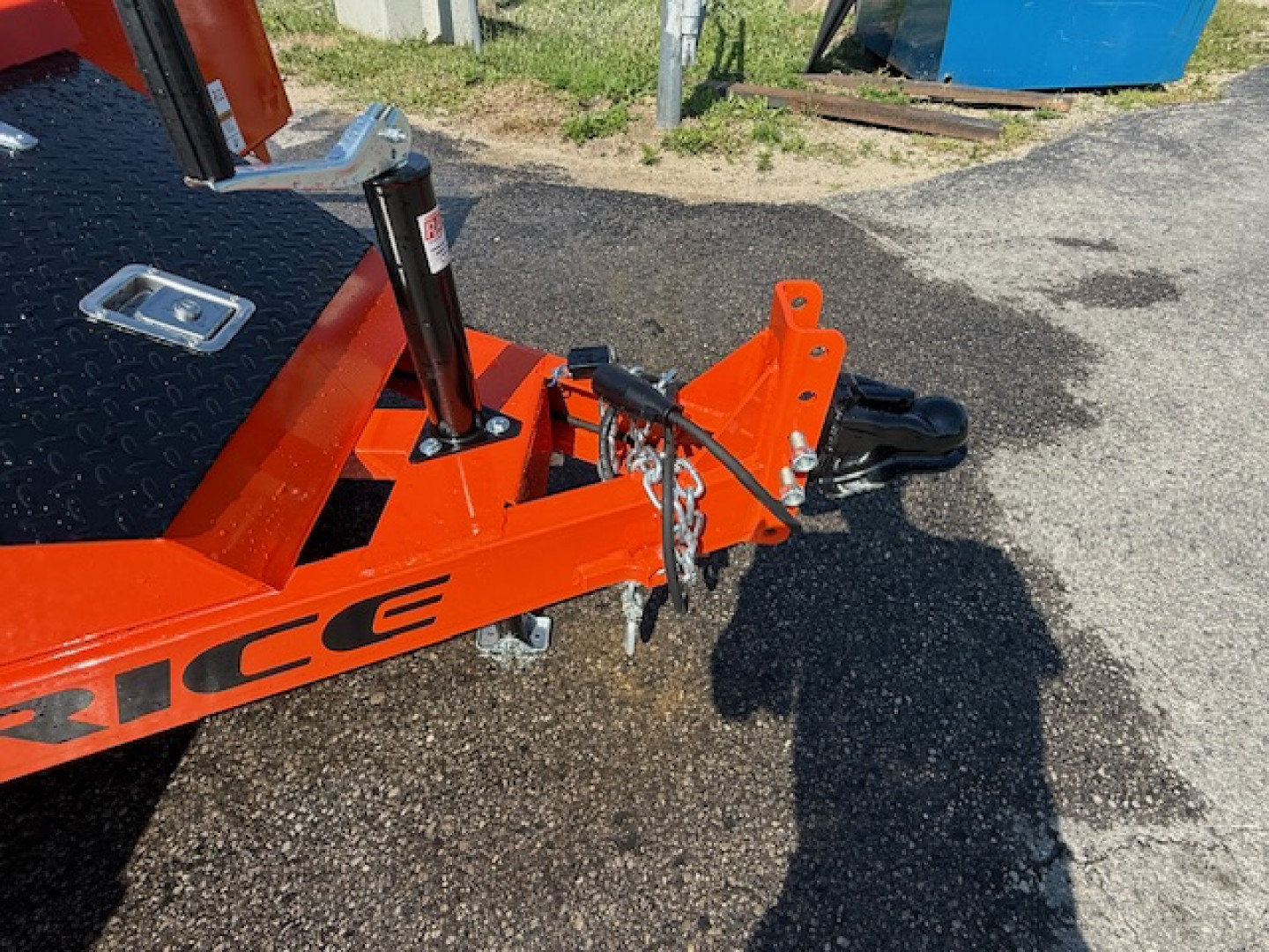 New 2025 Rice Trailers 82"x16 Utility Trailer