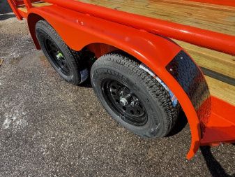 New 2025 Rice Trailers 82"x16 Utility Trailer