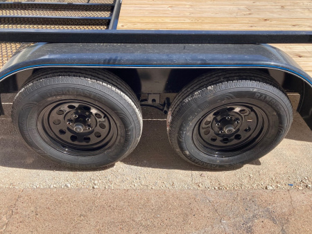 New 2026 Top Hat LDX 12'x77" Utility Trailer