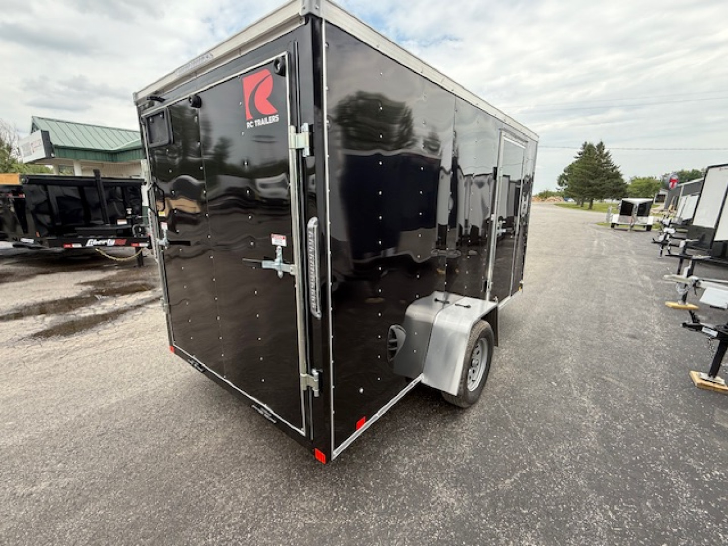 New 2025 RC Trailers 6x12 Cargo / Enclosed Trailer