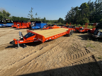 New 2025 Rice Trailers 7x23 Equipment Trailer