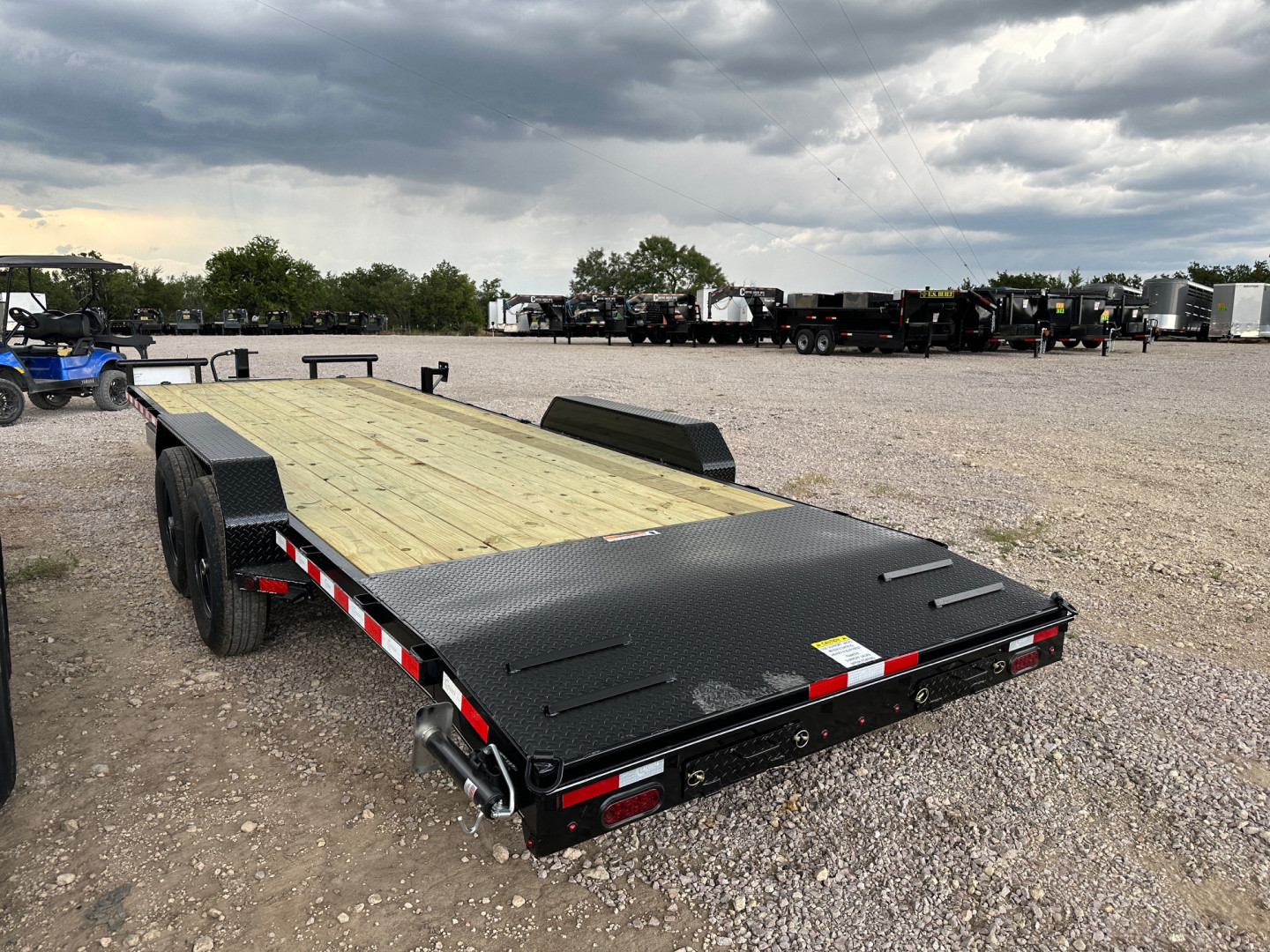 New 2025 Lacosta 83"x24' Car Hauler Trailer - 14K GVWR