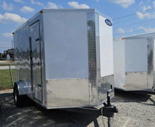 New 2025 Maxwell 6X12 SA V- Nose Cargo / Enclosed Trailer