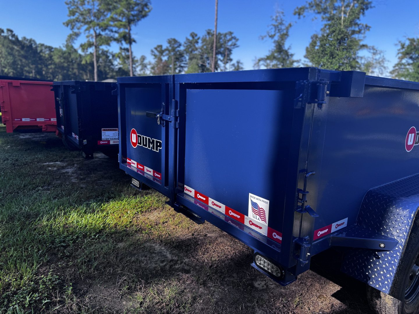 New 2025 U-Dump 6x10 8K Dump Trailer
