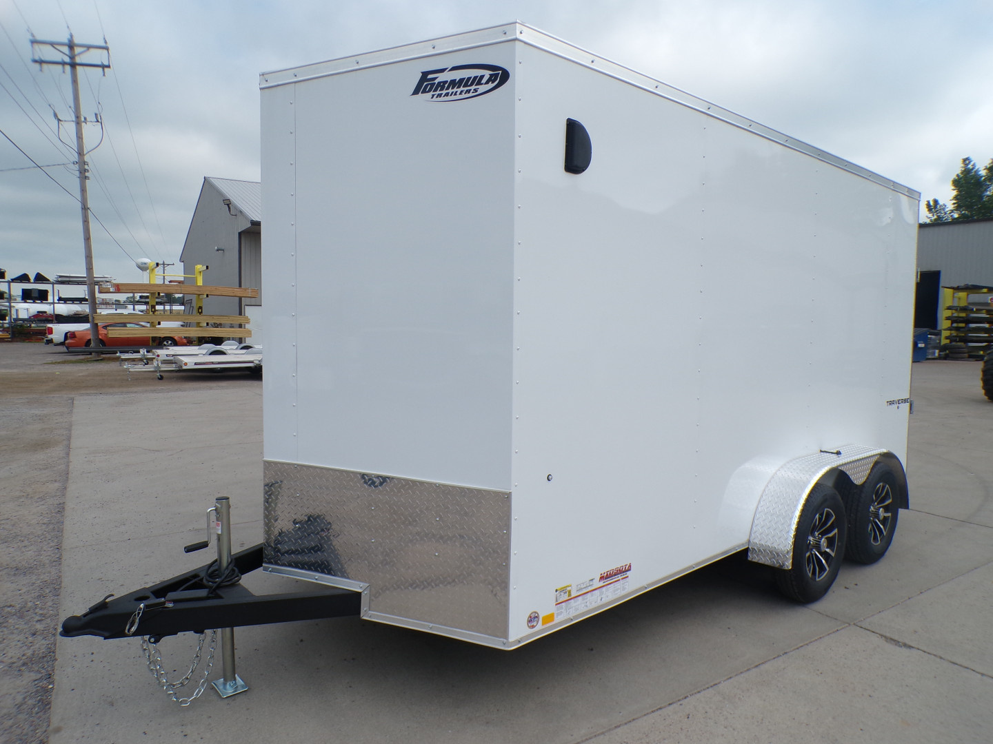 New 2026 Formula Traverse 7 x 14 Cargo / Enclosed Trailer - 770