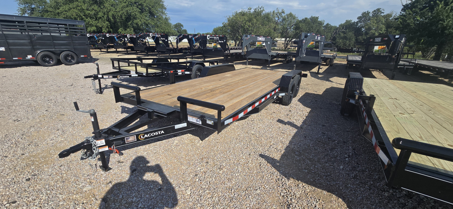 New 2025 Lacosta - 83x20 - Car Hauler Trailer - 7K GVWR