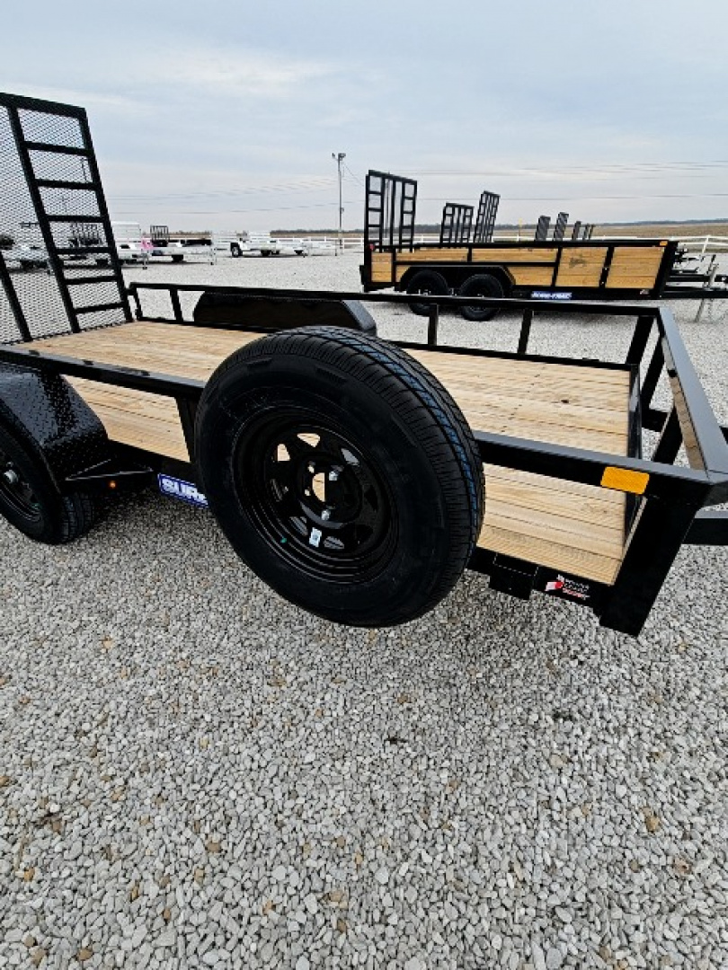 New 2026 Sure-Trac 7 x 14 7K Tube Top Utility Trailer