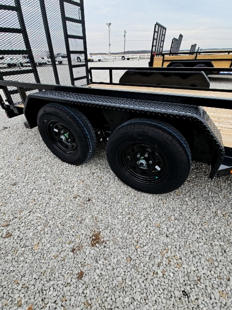 New 2026 Sure-Trac 7 x 14 7K Tube Top Utility Trailer