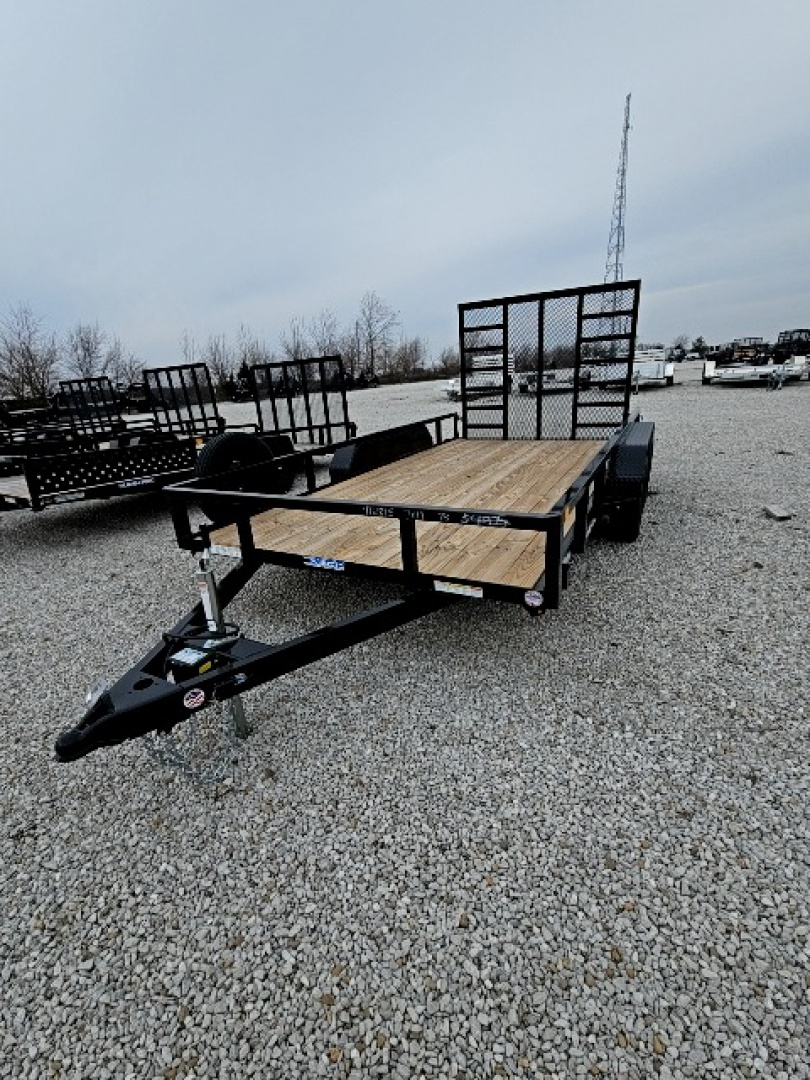 New 2026 Sure-Trac 7 x 14 7K Tube Top Utility Trailer