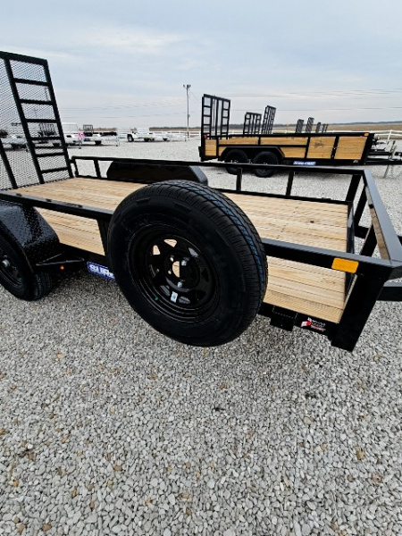 New 2026 Sure-Trac 7 x 14 7K Tube Top Utility Trailer