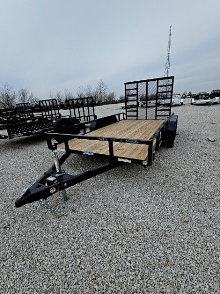 New 2026 Sure-Trac 7 x 14 7K Tube Top Utility Trailer