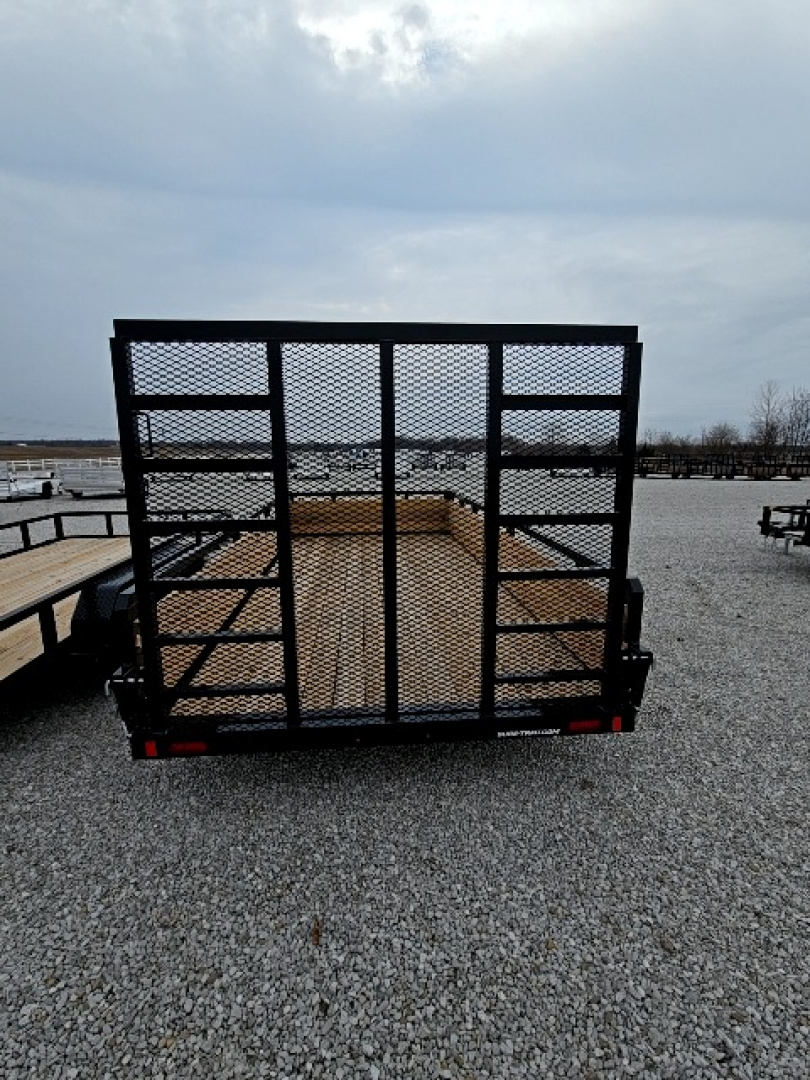 New 2026 Sure-Trac 7 x 14 7K Tube Top Three Board Utility Trailer