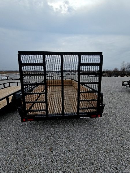 New 2026 Sure-Trac 7 x 14 7K Tube Top Three Board Utility Trailer