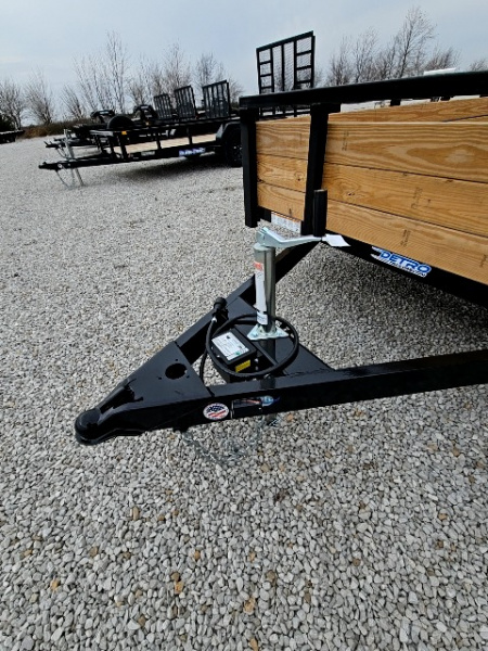 New 2026 Sure-Trac 7 x 14 7K Tube Top Three Board Utility Trailer