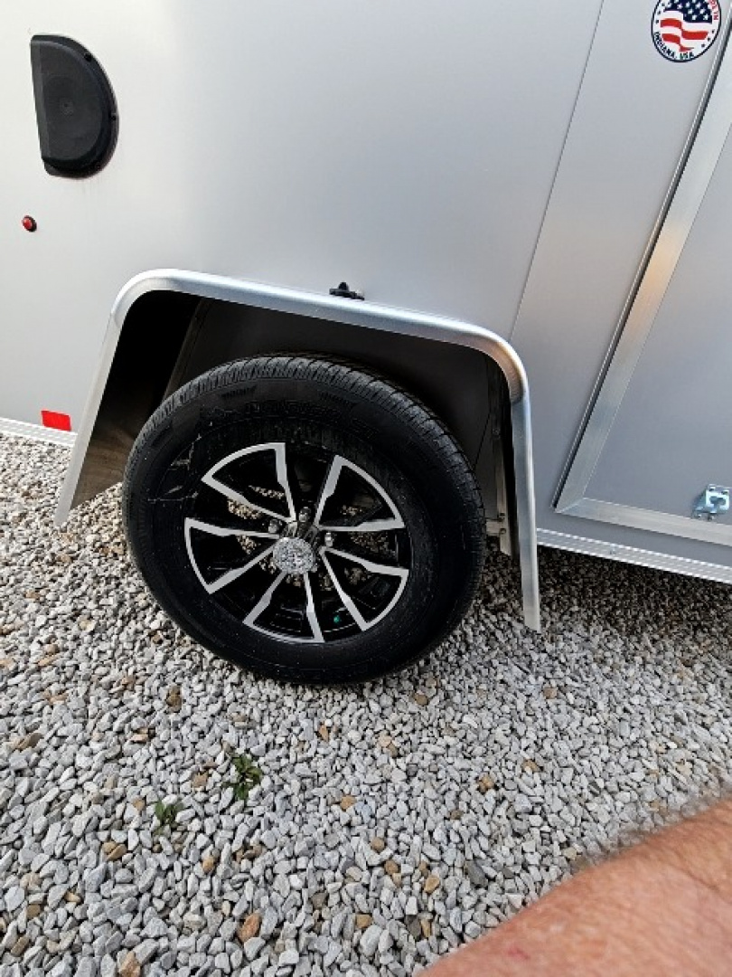 New 2026 Cargo Express EX DLX 5' x 8' 3K Idler Ramp Door Cargo / Enclosed Trailer