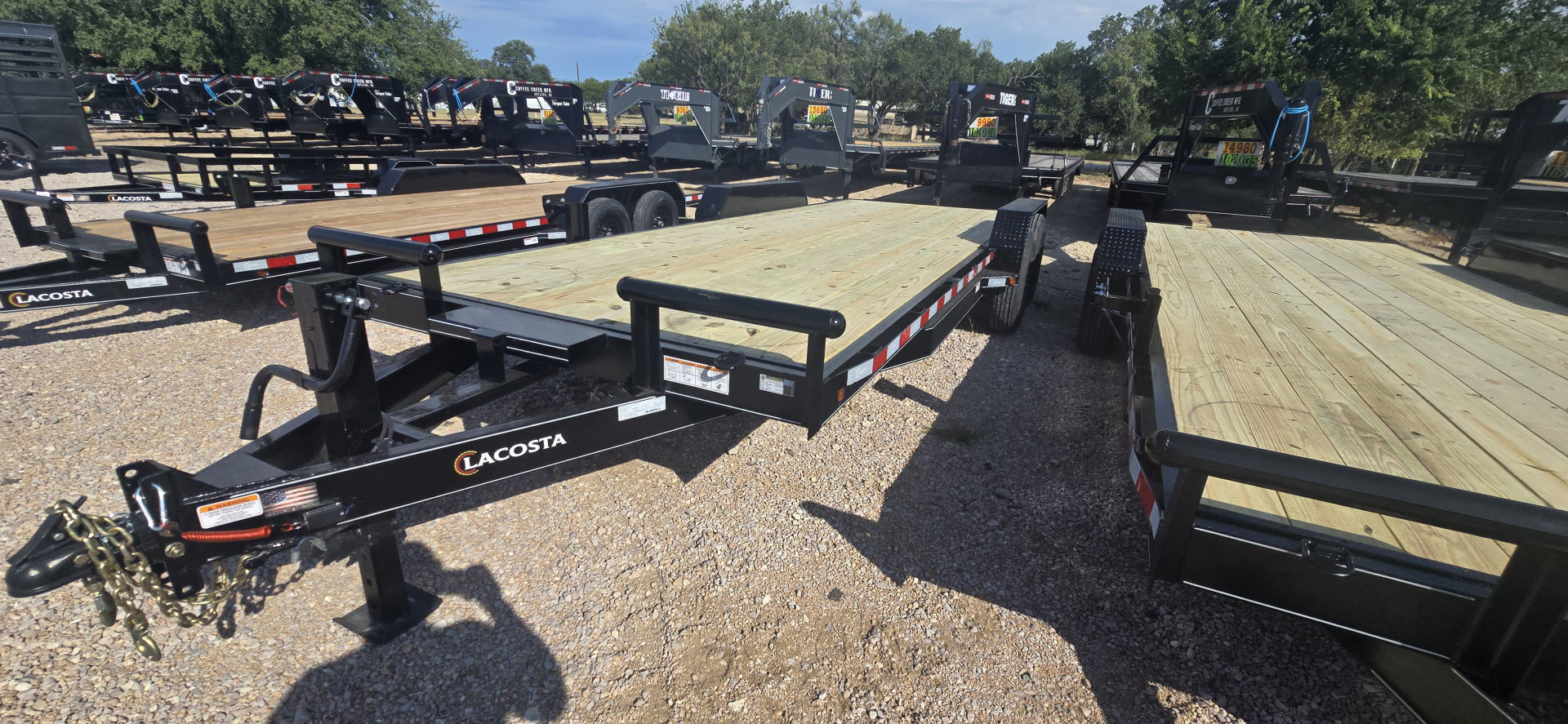 New 2025 Lacosta - 83x22 - Car Hauler Trailer - 14K GVWR