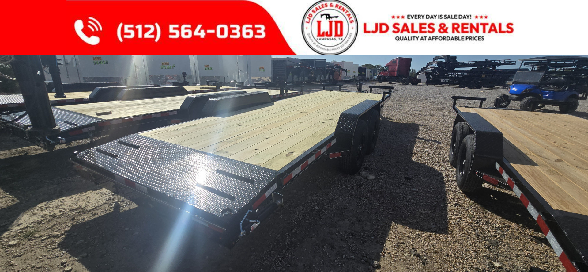 New 2025 Lacosta - 83x22 - Car Hauler Trailer - 14K GVWR