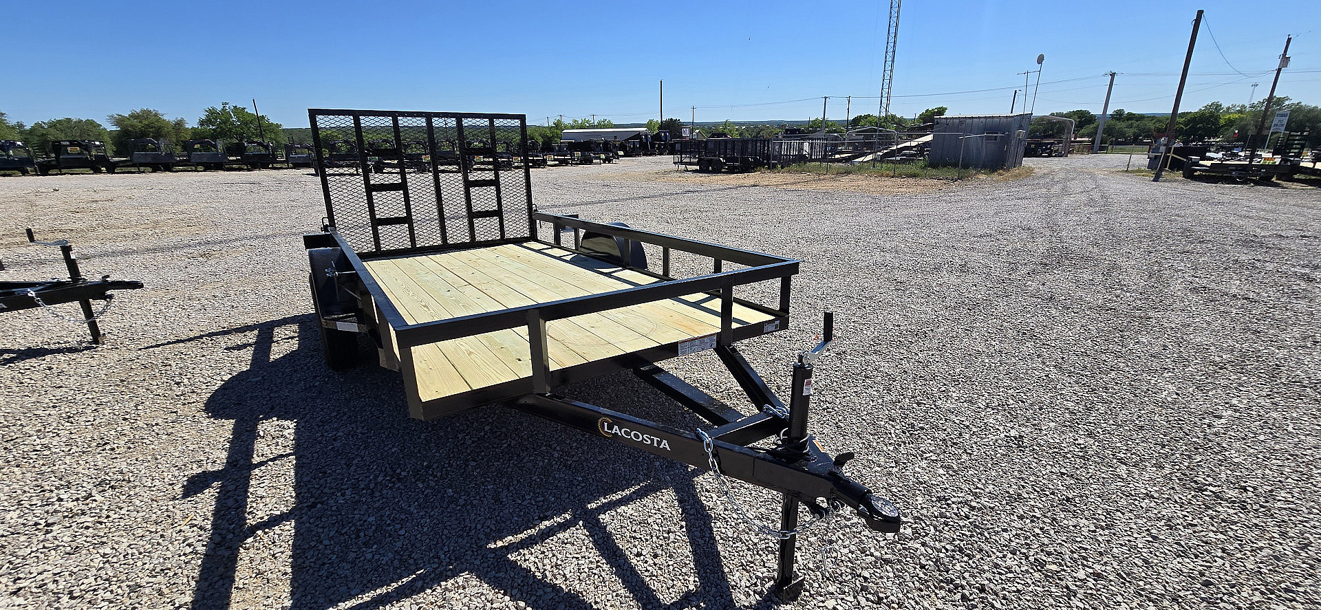 New 2025 Lacosta - Utility Trailer 6' x 12' - Gate