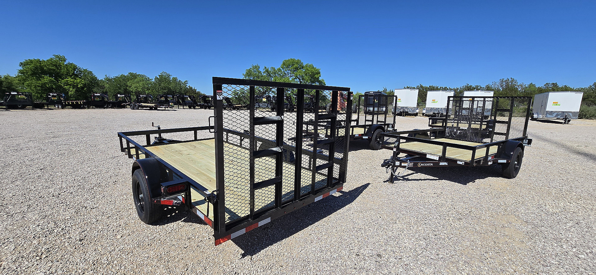 New 2025 Lacosta - Utility Trailer 6' x 12' - Gate