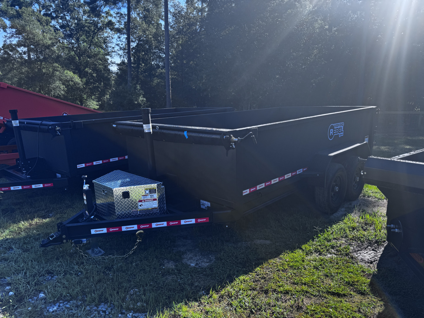 New 2025 U-Dump 83"x14' 14K Rebel Dump Trailer