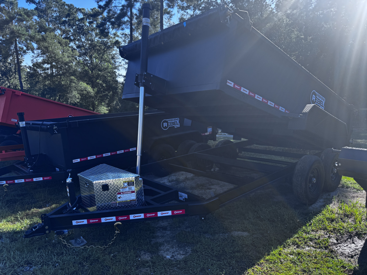 New 2025 U-Dump 83"x14' 14K Rebel Dump Trailer
