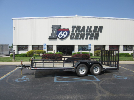 Used 2017 CornPro 7x18 UT-18 L Utility Trailer