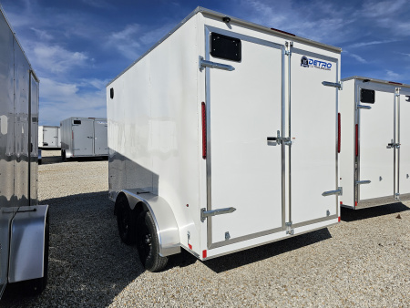 New 2026 Cargo Express EX DLX 7' x 12 7K Double Rear Door Cargo / Enclosed Trailer