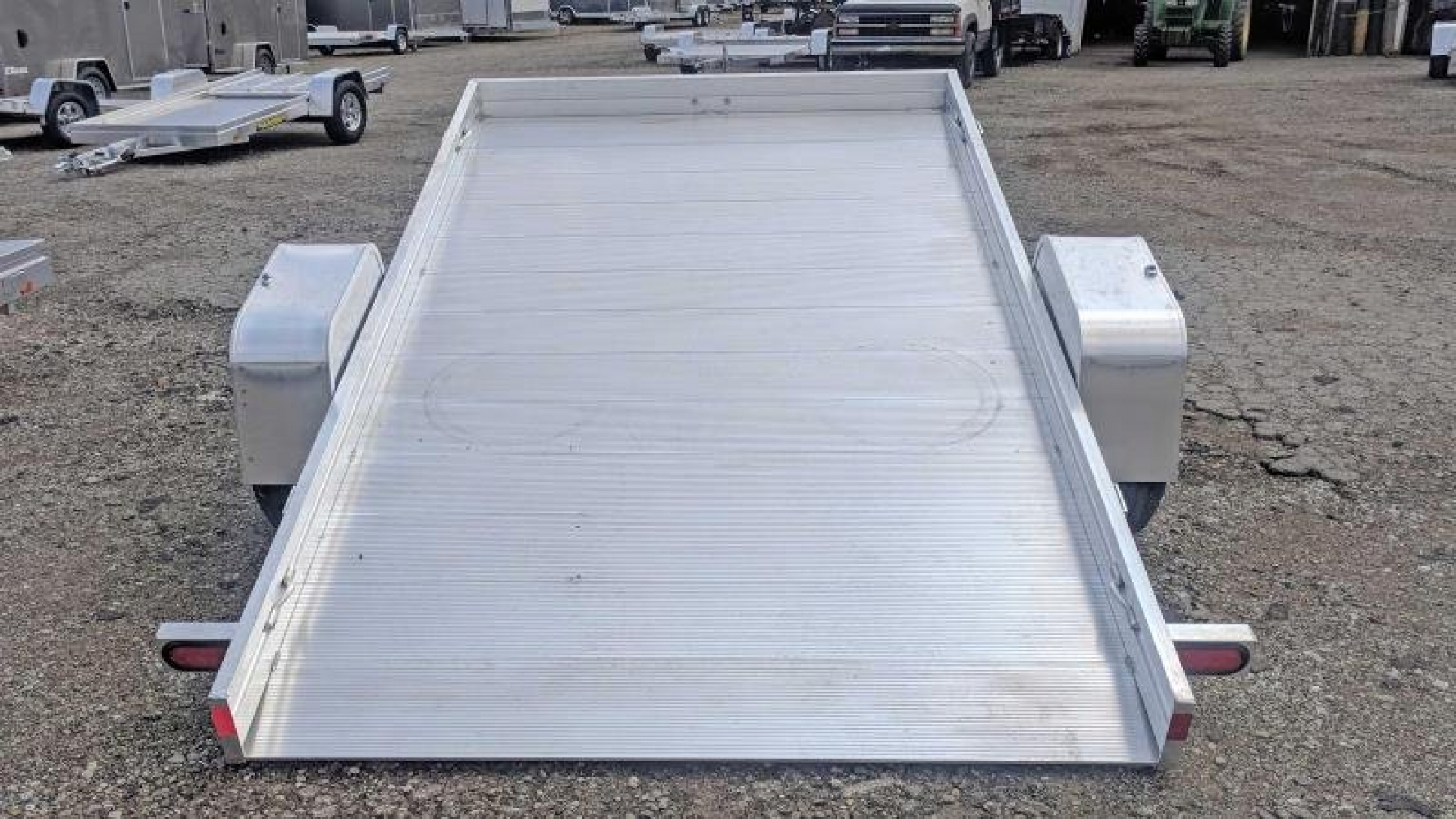New 2026 Aluma 5'8" x 10' HD Tilt Trailer