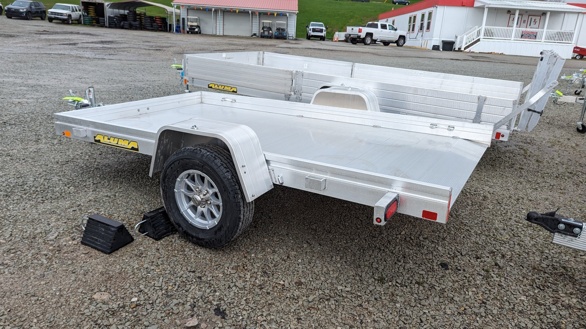 New 2026 Aluma 5'8" x 10' HD Tilt Trailer