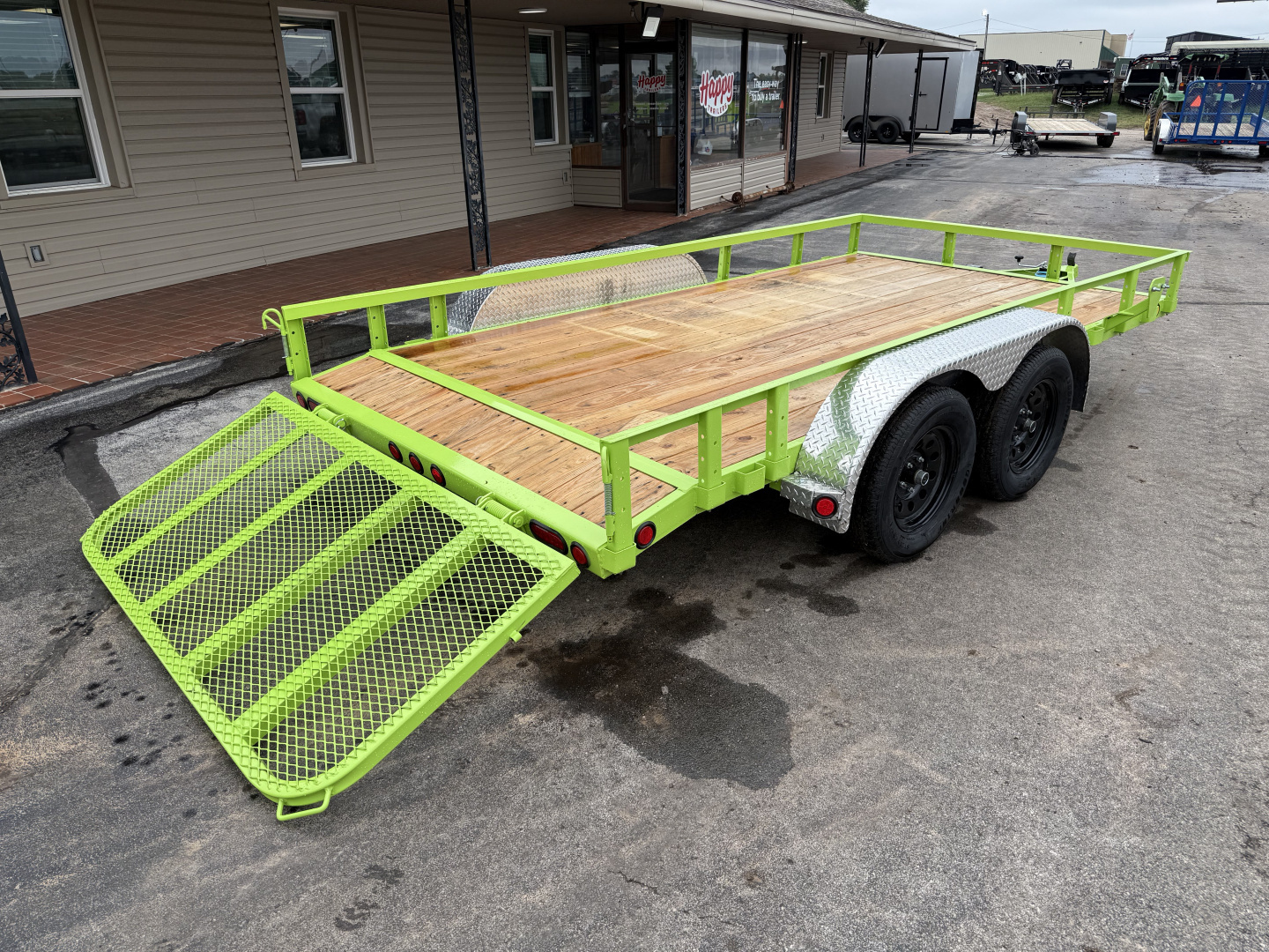 New 2026 PJ 83"x14' Tandem Axle Utility Trailer - UL