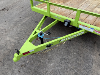 New 2026 PJ 83"x14' Tandem Axle Utility Trailer - UL
