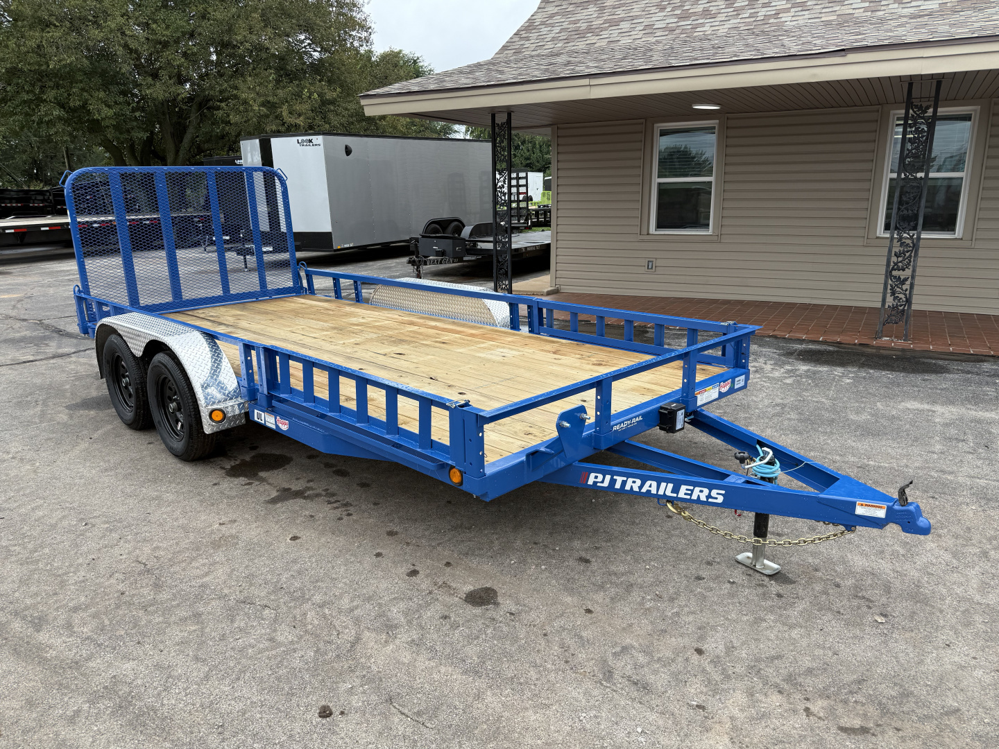 New 2026 PJ 83"x16' Tandem Axle Utility Trailer - UL