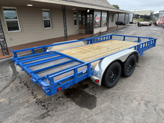 New 2026 PJ 83"x16' Tandem Axle Utility Trailer - UL