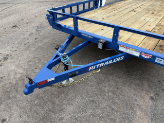 New 2026 PJ 83"x16' Tandem Axle Utility Trailer - UL
