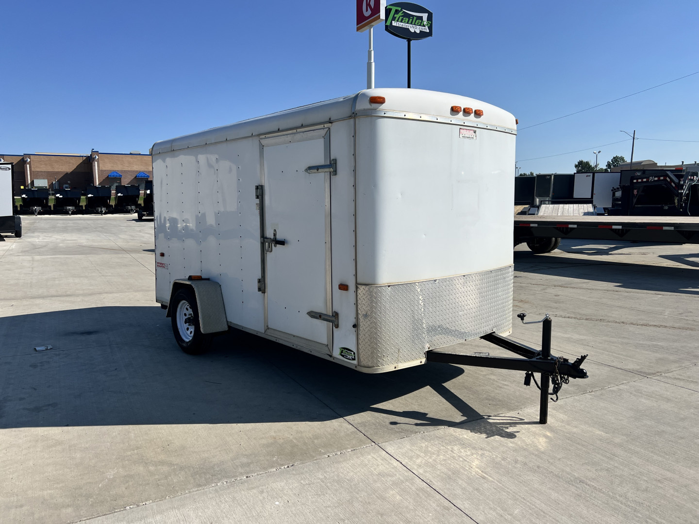 Used 2009 Forest River 6x12+v Cargo / Enclosed Trailer