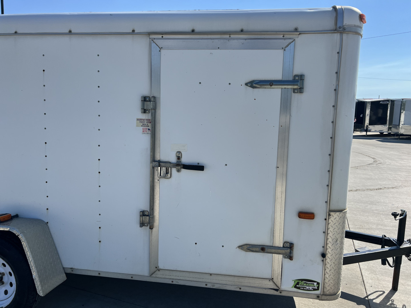 Used 2009 Forest River 6x12+v Cargo / Enclosed Trailer