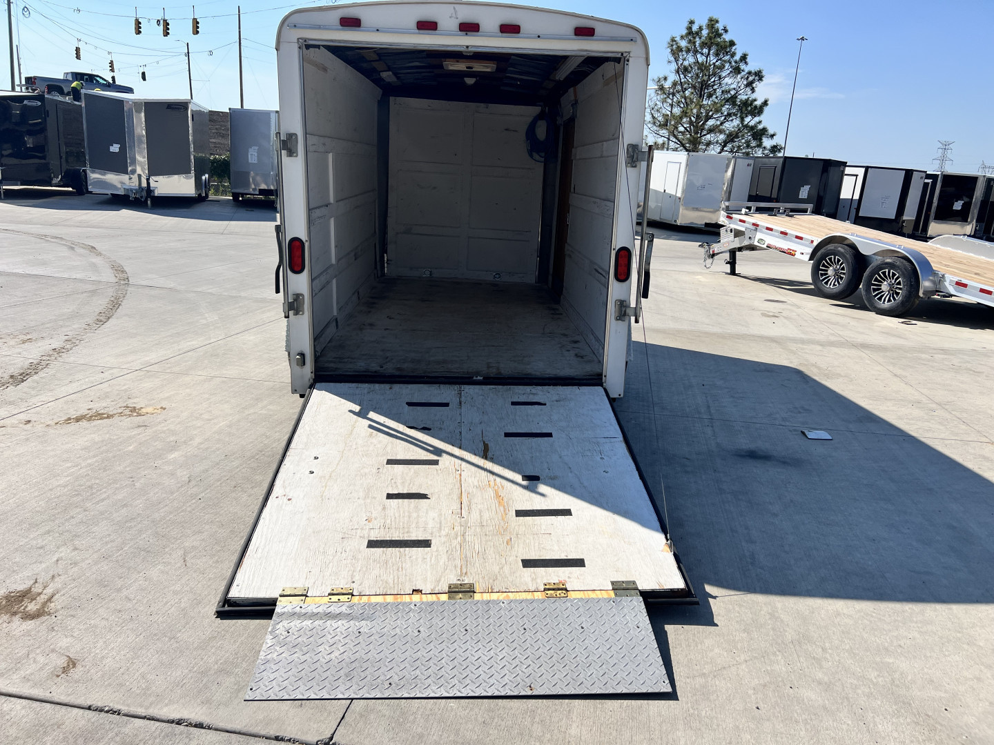 Used 2009 Forest River 6x12+v Cargo / Enclosed Trailer