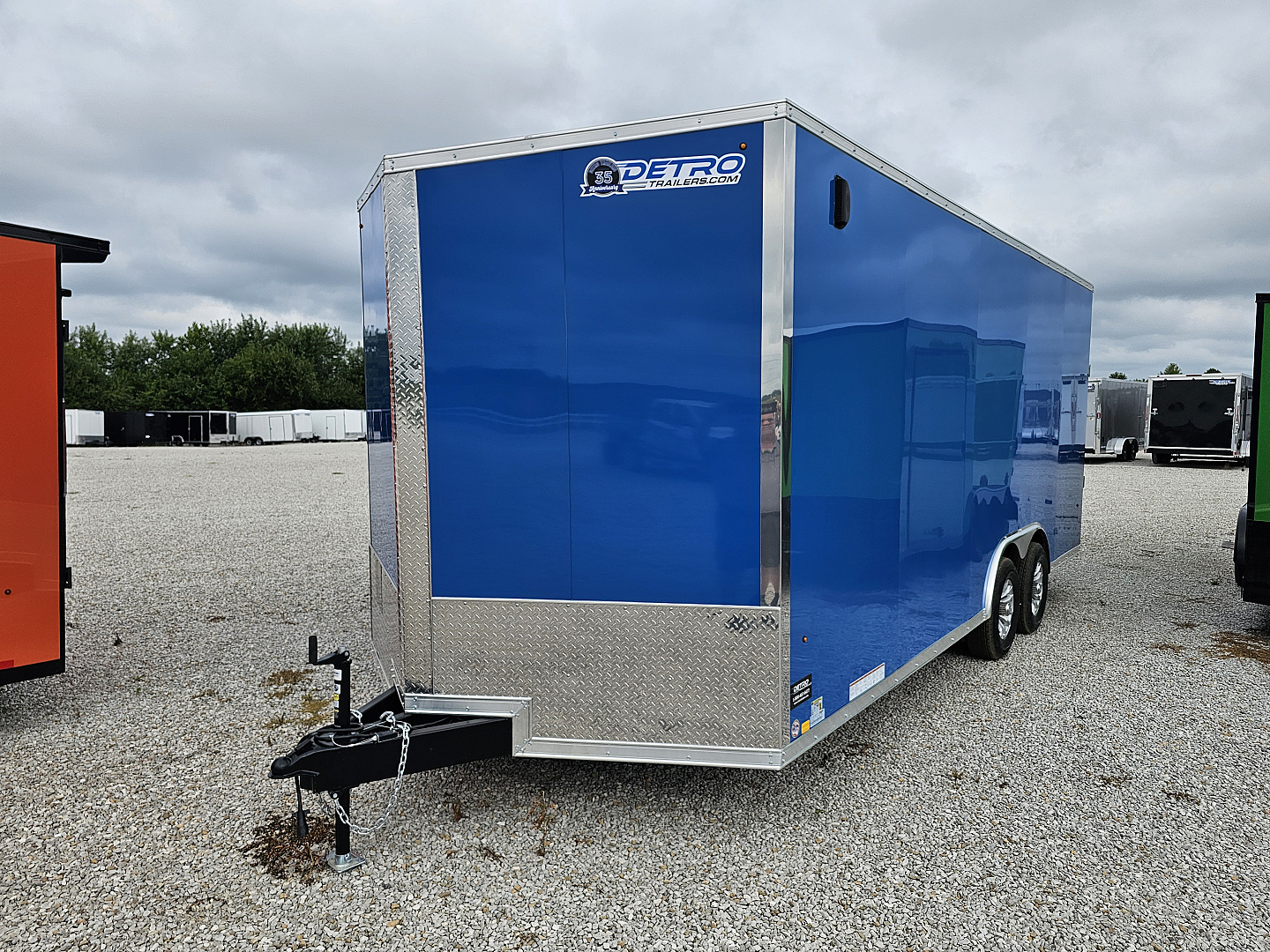 New 2026 ROYAL BLUE Cargo Express 8.5 x 20 10K XL SE Enclosed Car / Racing Trailer