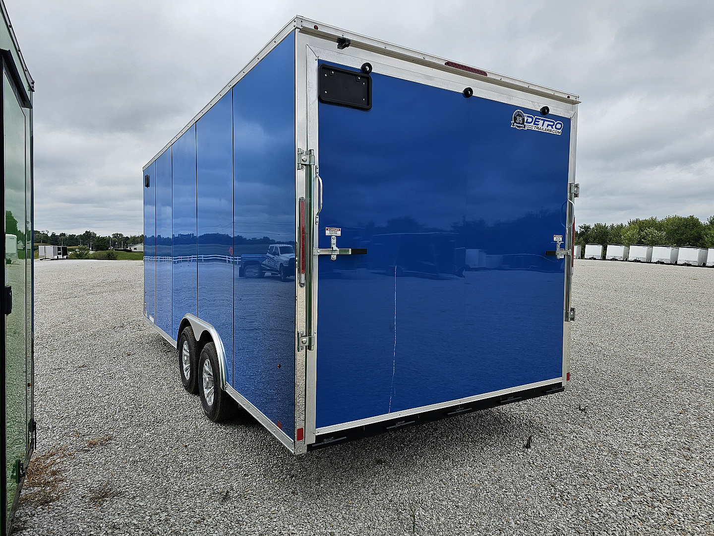 New 2026 ROYAL BLUE Cargo Express 8.5 x 20 10K XL SE Enclosed Car / Racing Trailer