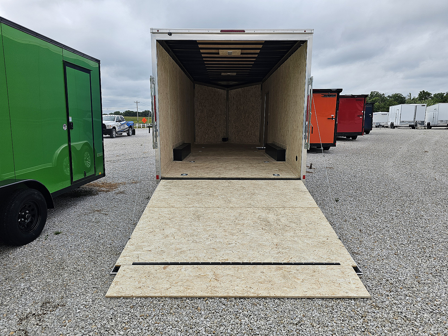 New 2026 ROYAL BLUE Cargo Express 8.5 x 20 10K XL SE Enclosed Car / Racing Trailer