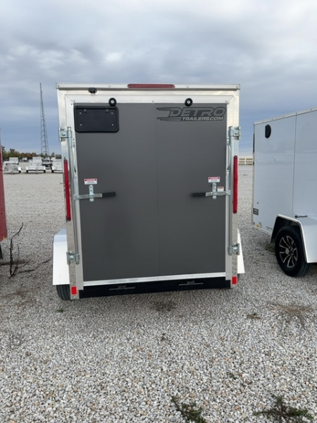 New 2026 Cargo Express EX DLX 5' x 8' 3K Idler Ramp Door Cargo / Enclosed Trailer