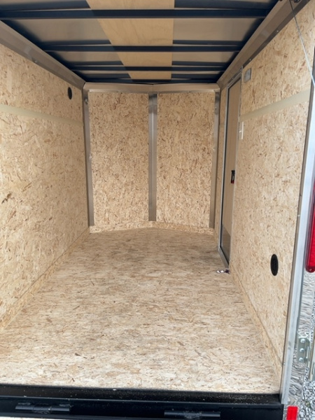 New 2026 Cargo Express EX DLX 5' x 8' 3K Idler Ramp Door Cargo / Enclosed Trailer