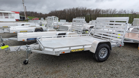 New 2026 ALUMA 6'5  x 10 HD Aluminum Utility w/ 4' Gate