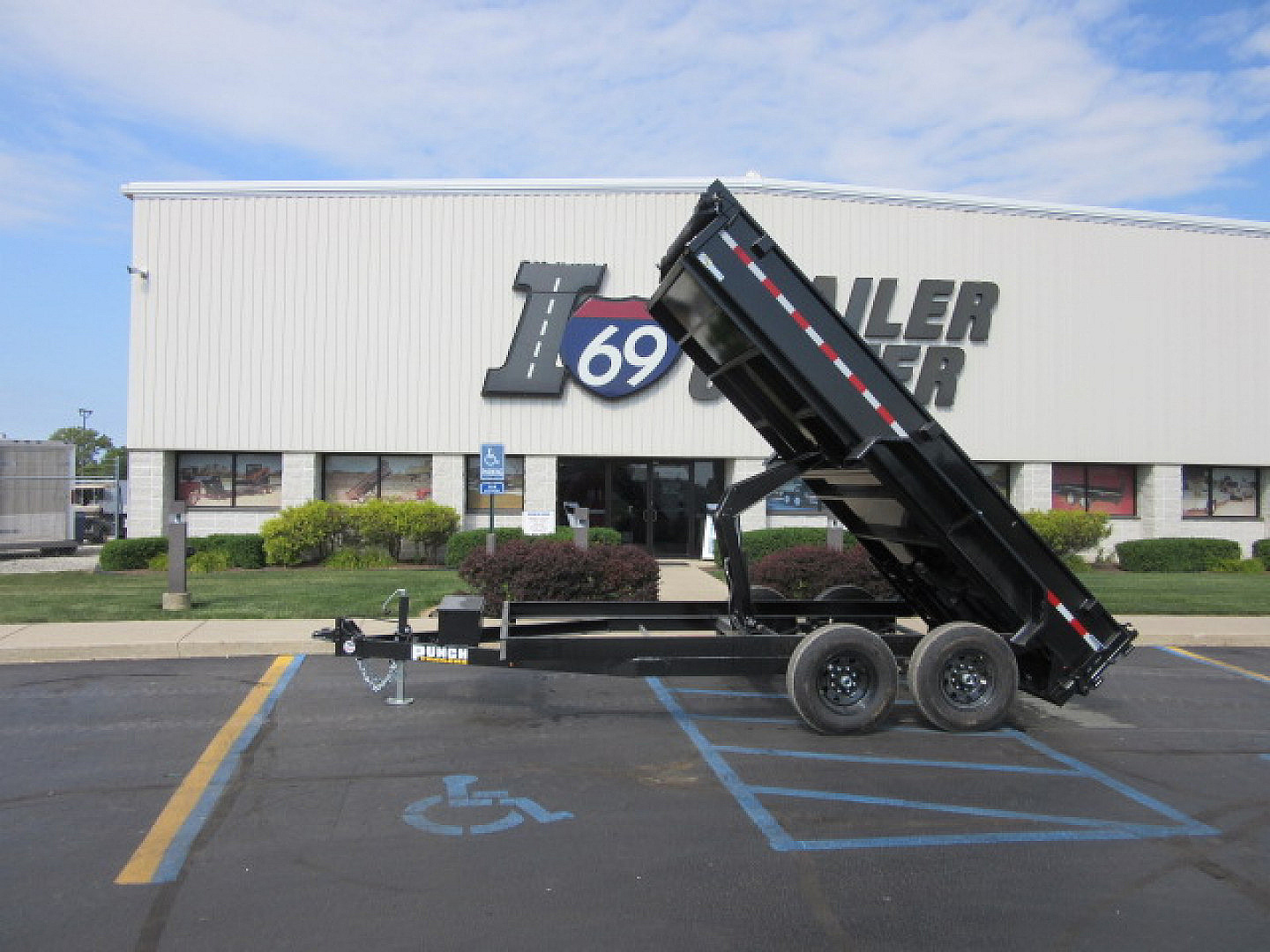 New 2026 Punch 7x14 W-SDU8314-140 Dump Trailer