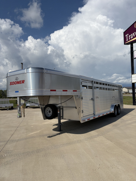 New 2026 Sooner SR-7626 Stock / Stock Combo Trailer