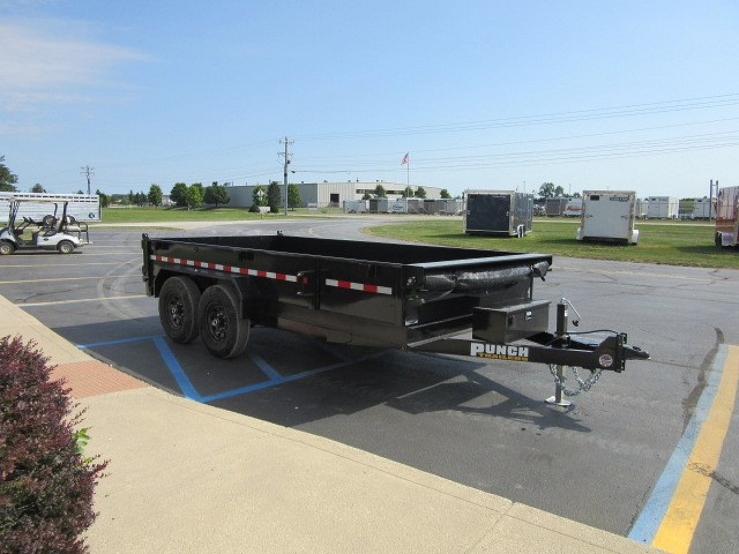 New 2026 Punch 7x14 W-SDU8314-140 Dump Trailer