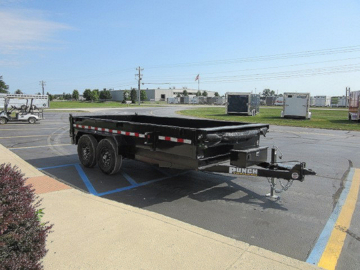 New 2026 Punch 7X14 W-SDU8314-140 Dump Trailer
