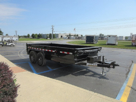 New 2026 Punch 7X14 W-SDU8314-140 Dump Trailer