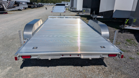 New 2026 Aluma 16' EDGE Series Car Hauler w/ Underbody Ramp